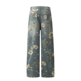 Spicy Bloom Washed Jeans
